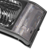 03-07 Chevrolet Avalanche Silverado Smoke Bumper Lights 2PC