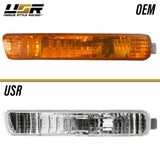 1994-1995 Honda Accord Depo Style Amber Bumper Lights