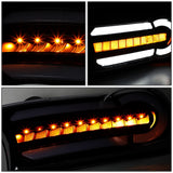 07-14 Toyota FJ Cruiser 3D LED DRL Bumper Lights 2PC Smoke