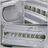 07-14 Toyota FJ Cruiser 3D Style LED DRL Bumper Lights - Chrome/Clear