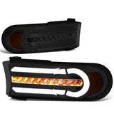 07-14 Toyota FJ Cruiser 3D LED DRL Bumper Lights - Chrome/Smoke/Amber