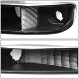 99-07 GMC Sierra/Yukon Black Clear Corner Bumper Lights