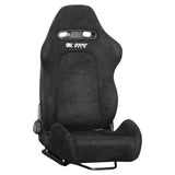 Bull Boost Adjustable Racing Lowered Ultra Max Bucket Seat w/ Seat Rails