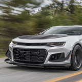 2016-2024 Chevrolet Camaro 1LE Style 2PCS Front Bumper Side Canards PP