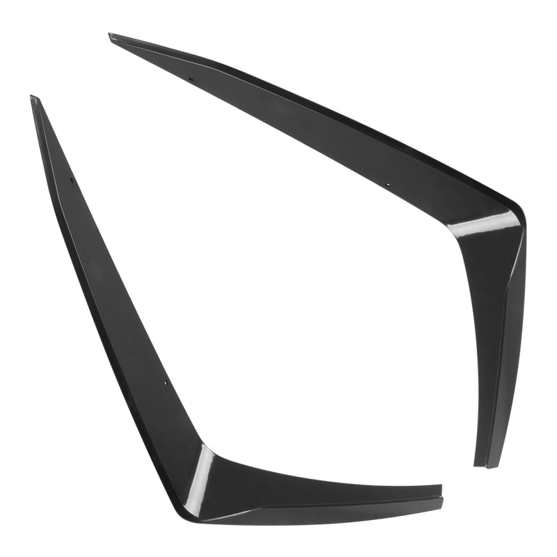 2014-2024 Chevrolet Camaro ZL1 Style Front Bumper Side Canards ABS 2PC