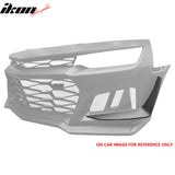 2014-2024 Chevrolet Camaro ZL1 Style Gloss Black Side Canards ABS 2PCS