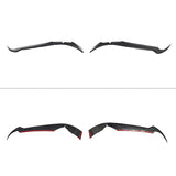 2020-2025 Chevrolet Corvette IKON Front Canard Splitter Carbon Fiber