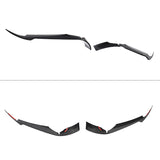 2020-2025 Chevrolet Corvette IKON Front Canard Splitter Carbon Fiber