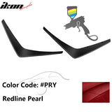 2015-2023 Dodge Charger SRT 2PC Painted Front Bumper Canard PP