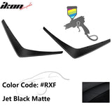 2015-2023 Dodge Charger SRT 2PC Painted Front Bumper Canard PP