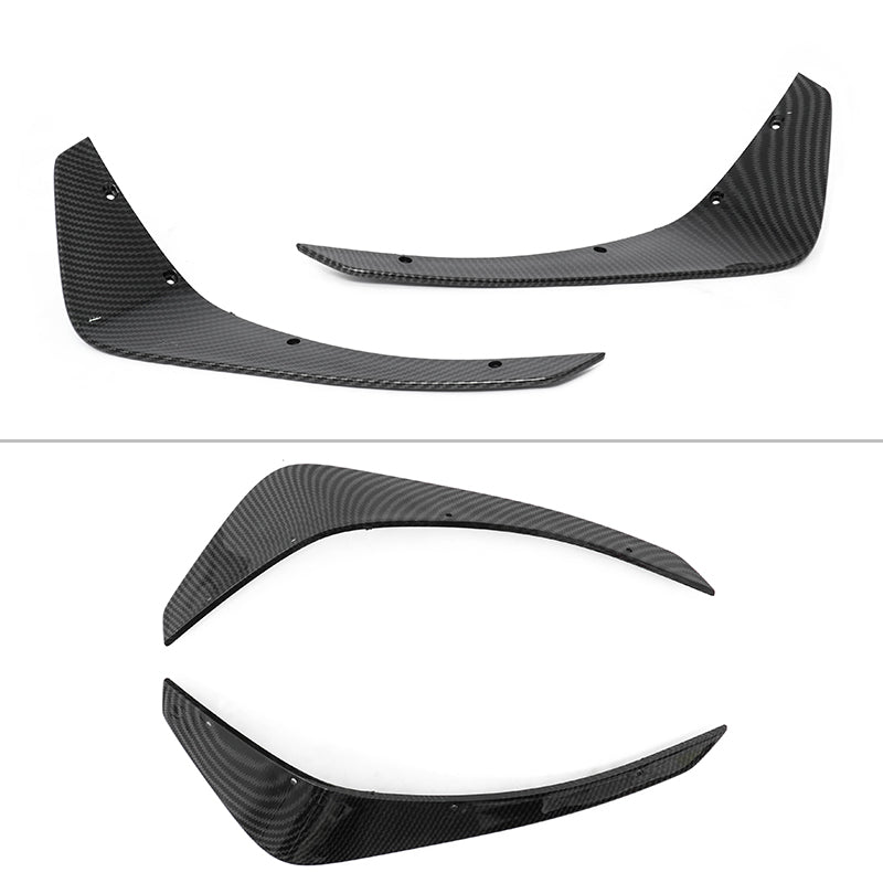 2024-2026 Ford Mustang Ecoboost IKON Style Front Bumper Canards