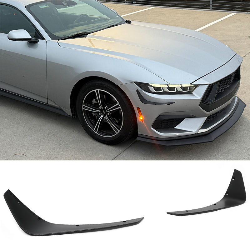 2024-2026 Ford Mustang Ecoboost IKON Style Front Bumper Canards