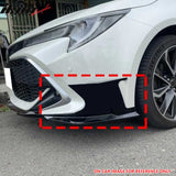 2019-2024 Toyota Corolla Auris 5-Door Front Bumper Canards