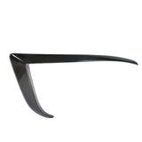 2021-2026 Tesla Model S Gloss Black Front Canard Splitter Carbon Fiber