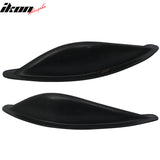 2018-2021 Subaru WRX STI WRC Style 2PC Front Bumper Canards PU