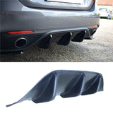 Rear Bumper Diffuser for Alfa Romeo Giulia 2017-2026 MX Style Unpainted PU