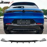 2023-2026 Alfa Romeo Tonale IKON Style Rear Bumper Diffuser 3PCS Gloss Black ABS