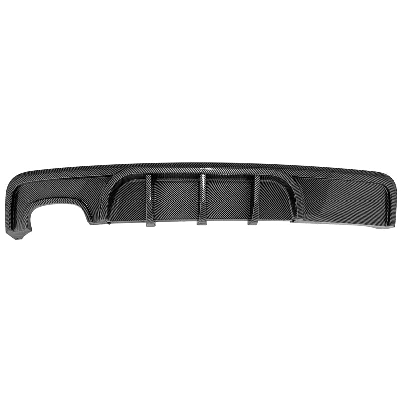 2008-2013 BMW 1-Series E82 E88 MP Rear Diffuser Carbon Fiber Print ABS