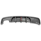 2008-2013 BMW 1-Series MP Rear Diffuser W/ LED Carbon Fiber Print ABS