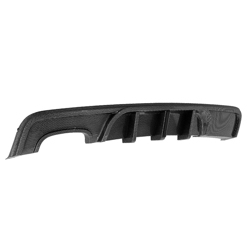 2008-2013 BMW 1-Series MP Rear Diffuser W/ LED Carbon Fiber Print ABS