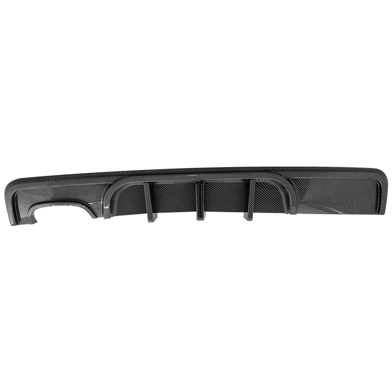 2008-2013 BMW 1-Series MP Rear Diffuser W/ LED Carbon Fiber Print ABS