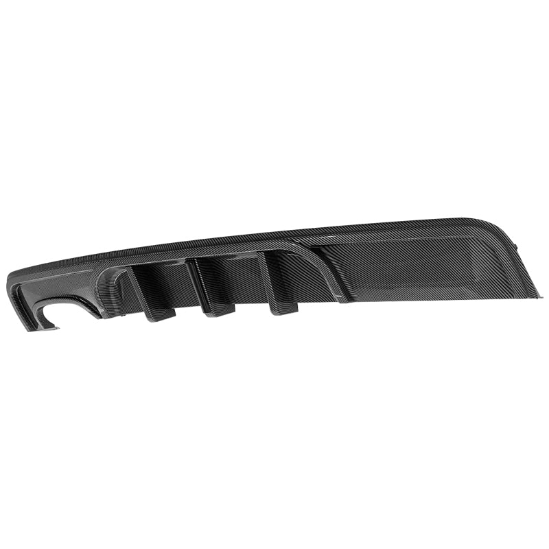 2008-2013 BMW 1-Series MP Rear Diffuser W/ LED Carbon Fiber Print ABS