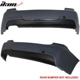 2006-2011 BMW E90 3 Series M-Tech Msport Rear Bumper Diffuser PP