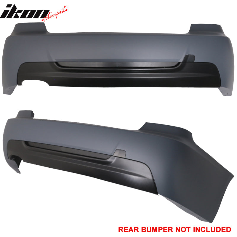 2007-2013 BMW E92 3 Series 328 M-Tech Msport Rear Bumper Diffuser PP
