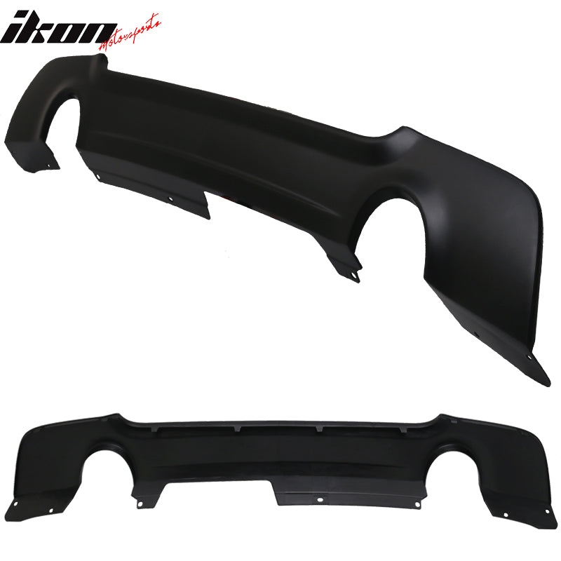 2007-2013 BMW E92 335 M-Tech Msport Unpainted Rear Bumper Diffuser PP