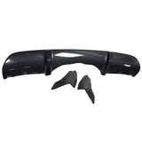 2014-2018 BMW F15 X5 MT MP Style 3PC Rear Diffuser Carbon Fiber