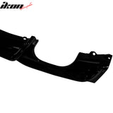 2012-2018 BMW 3 Series F30 F31 M Sport Rear Bumper Diffuser Lip Single Side Dual Exhaust Gloss Black PP