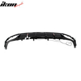 2019-2026 BMW X5 G05 M Sport Rear Diffuser Lip W/ LED Brake Light Gloss Black PP