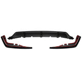 2019-2024 BMW G07 X7 M Sport Rear Bumper Lip Diffuser 3PC Primer ABS