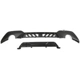 2019-2022 BMW 330i M Sport Dual Single Exhaust Rear Lip Diffuser PP