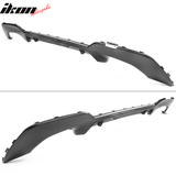 2019-2022 BMW 330i M-Tech M Sport Matte Black PP Rear Lip Diffuser