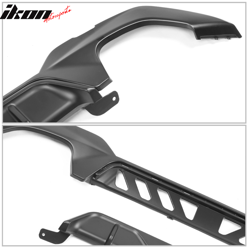 2019-2022 BMW 330i M-Tech M Sport Matte Black PP Rear Lip Diffuser