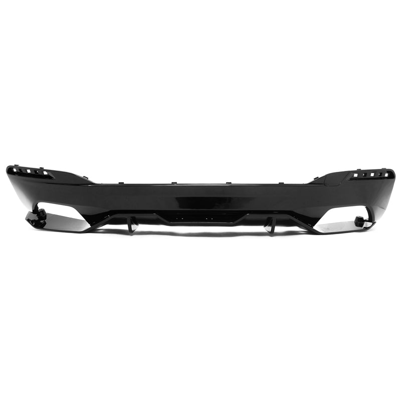 2017-2023 BMW 5 Series G30 M Sport Rear Diffuser Gloss Black MP Style