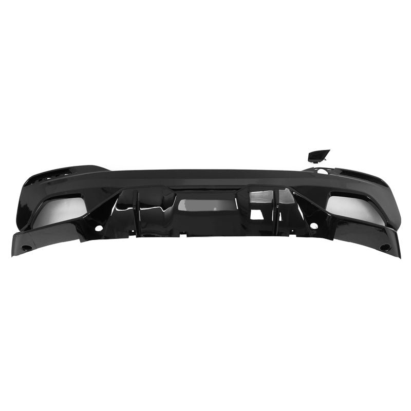2017-2023 BMW 5 Series G30 M Sport Rear Diffuser Gloss Black MP Style