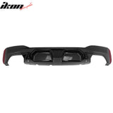 2021-2023 BMW G30 Gloss Black Rear Diffuser M5 CS Style Black Quad Exhaust