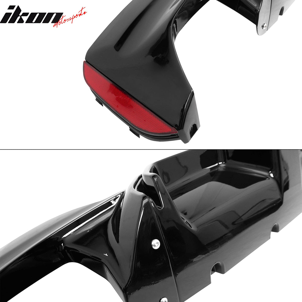 2021-2023 BMW G30 Gloss Black Rear Diffuser M5 CS Style Black Quad Exhaust