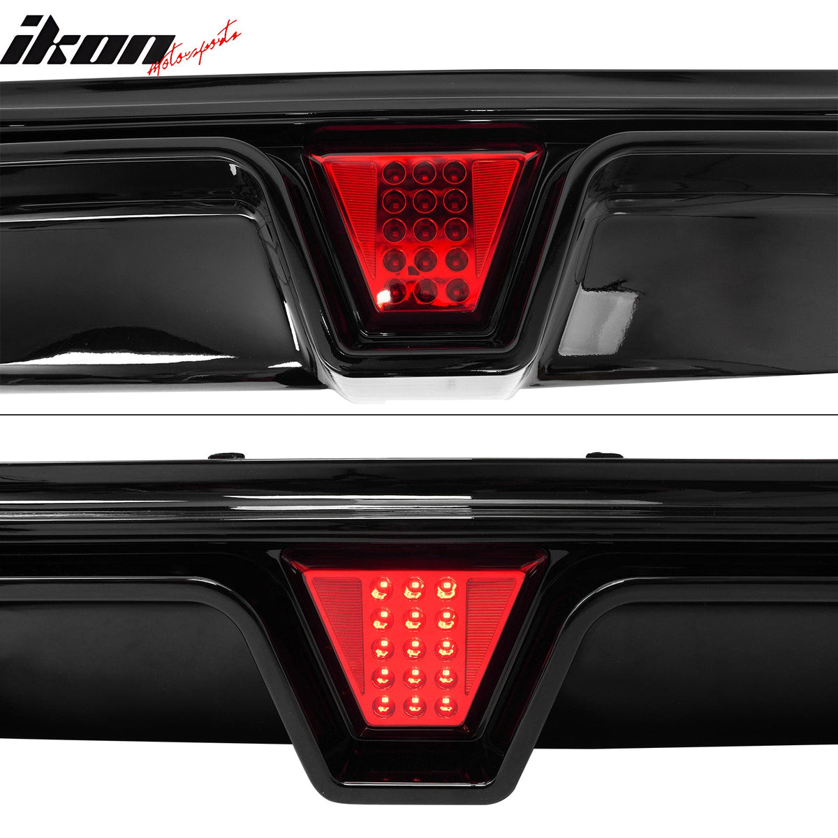 2017-2020 BMW G30 5 Series CS Style Rear Diffuser w/ LED Silver Quad Tips