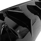 2017-2023 BMW G30 5 Series Gloss Black PP Rear Diffuser M5 MP Style