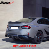 2022-2025 BMW G42 220i M Sport Performance Rear Lip Dry Carbon Fiber