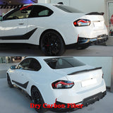 2022-2025 BMW G42 220i M Sport Performance Rear Lip Dry Carbon Fiber