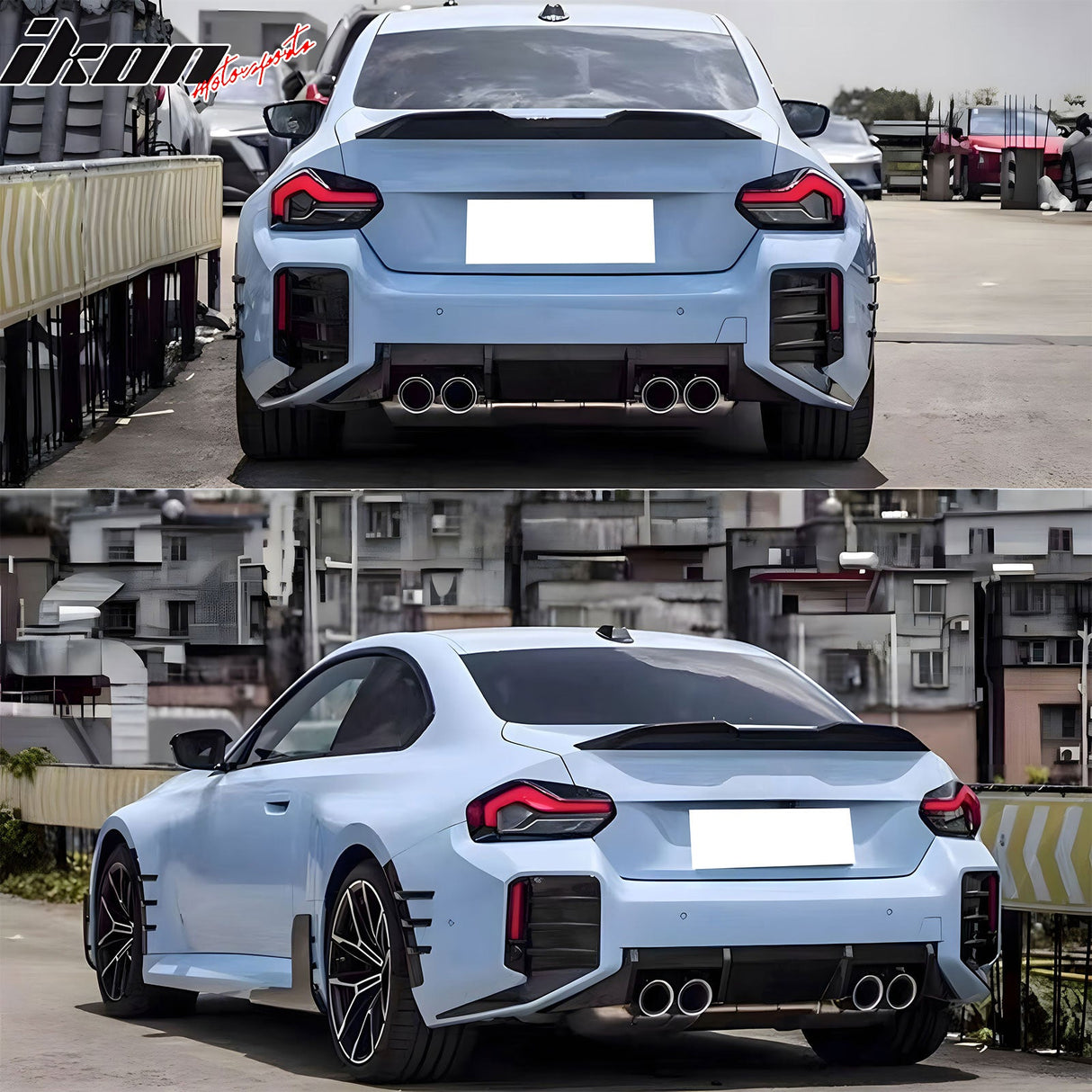 2023-2024 BMW G87 M2 M Performance Rear Bumper Diffuser Carbon Fiber