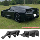 2014-2019 Chevy Corvette IKON Rear Bumper Diffuser Lip PP