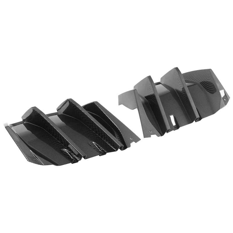 2014-2019 Chevy Corvette IKON Rear Bumper Diffuser Lip PP