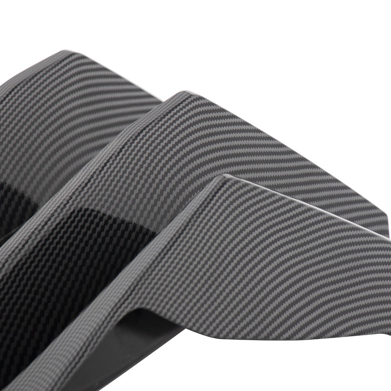 2014-2019 Chevy Corvette IKON Rear Bumper Diffuser Lip PP