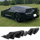 2014-2019 Chevy Corvette IKON Rear Bumper Diffuser Lip PP