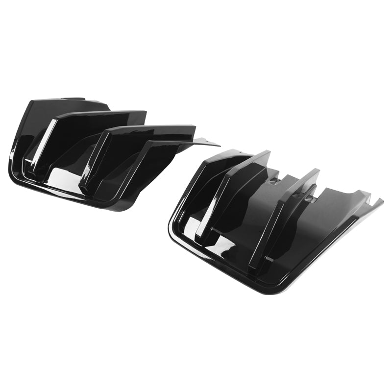 2014-2019 Chevy Corvette IKON Rear Bumper Diffuser Lip PP